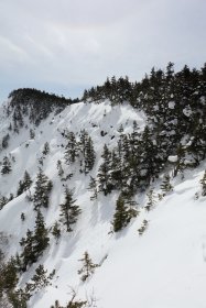 蛇骨岳へ続く尾根