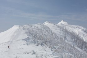 剣ヶ峰山からの稜線