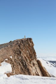 杓子岳山頂