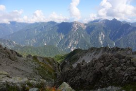 黒部の山々