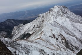 文三郎尾根と阿弥陀岳