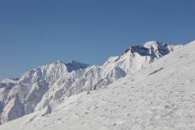 鹿島槍ヶ岳、五竜岳