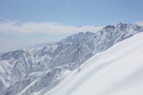 五竜岳と鹿島槍ヶ岳