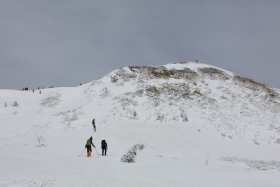 山頂まであと少し