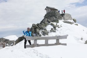 雄山神社にて