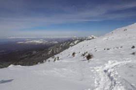 北八ヶ岳と北アルプス