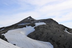 白馬岳と白馬山荘