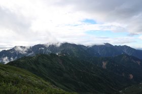 穂高と槍ヶ岳