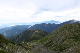 甲斐駒ヶ岳と八ヶ岳