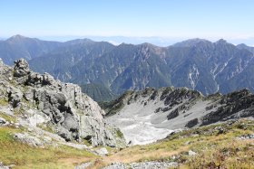 針ノ木岳、スバリ岳、蓮華岳、爺ヶ岳