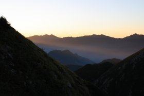 爺ヶ岳、岩小屋沢岳、鳴沢岳