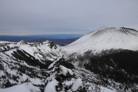 浅間山と外輪山