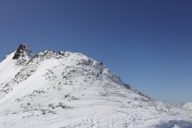 剣ヶ峰と稜線