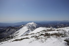 稜線と浅間山