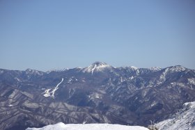 白根山と男体山