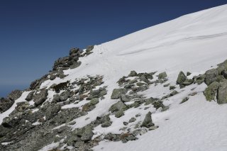 大汝山へ向けて