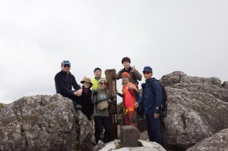 宮之浦岳山荘にて