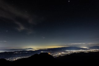 安曇野の夜景