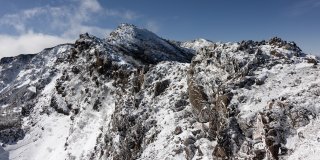 蛇骨岳までの稜線