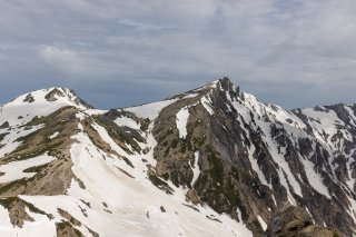 旭岳と白馬岳