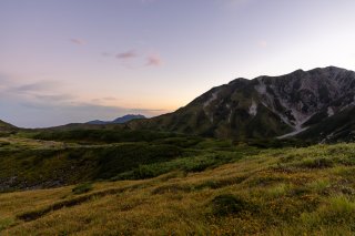 別山と大日