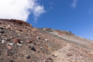 山頂目指して