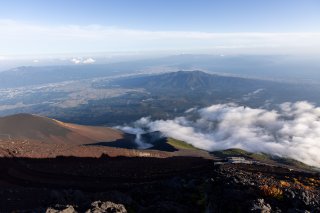 宝永山と愛鷹山