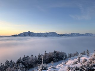 笠ヶ岳から鷲羽岳