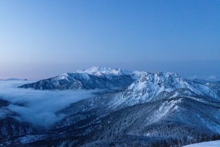 焼岳と乗鞍岳