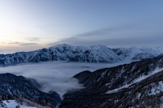 笠ヶ岳と抜戸岳