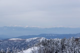 乗鞍岳と霞沢岳
