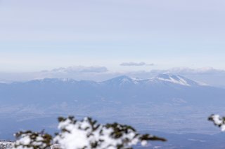 浅間山から草津白根山