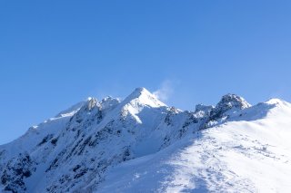 独標から西穂高岳まで