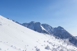 明神岳、前穂高岳