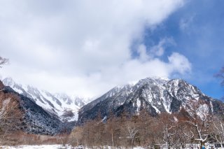 前穂高岳と明神岳