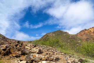 整備された登山道