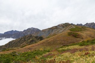 唐松岳、五竜岳、鹿島槍ヶ岳